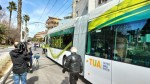 Pescara: giro di prova della filovia sulla Strada parco